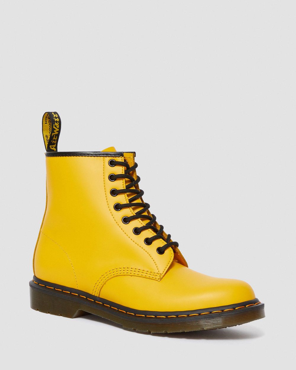 Dr Martens 1460 Smooth Kožené Šnurovacie Topánky Damske ( Žlté ) SK 829-WDXAYS